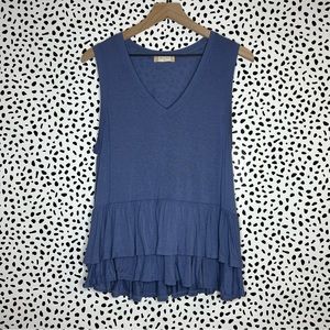 altar’d state | ruffled tank top